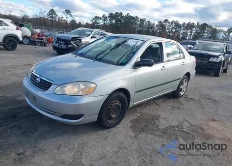 2007 Toyota Corolla Ce z USA, uszkodzony, nr VIN 2T1BR32E37C822851